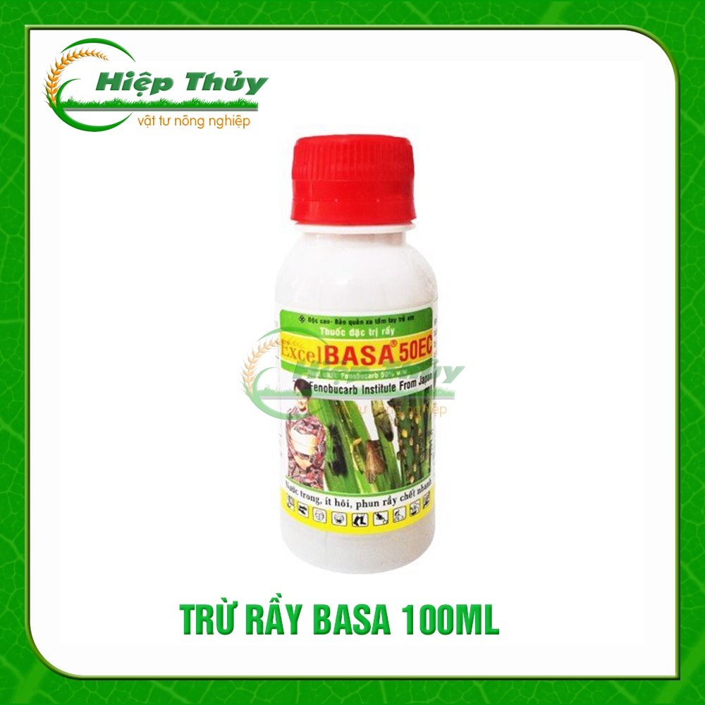 Excel Basa 50EC xông hơi cực mạnh trừ rầy nâu, rầy xám, rầy xanh, rầy lưng trắng, rầy cám, rầy trưởng thành