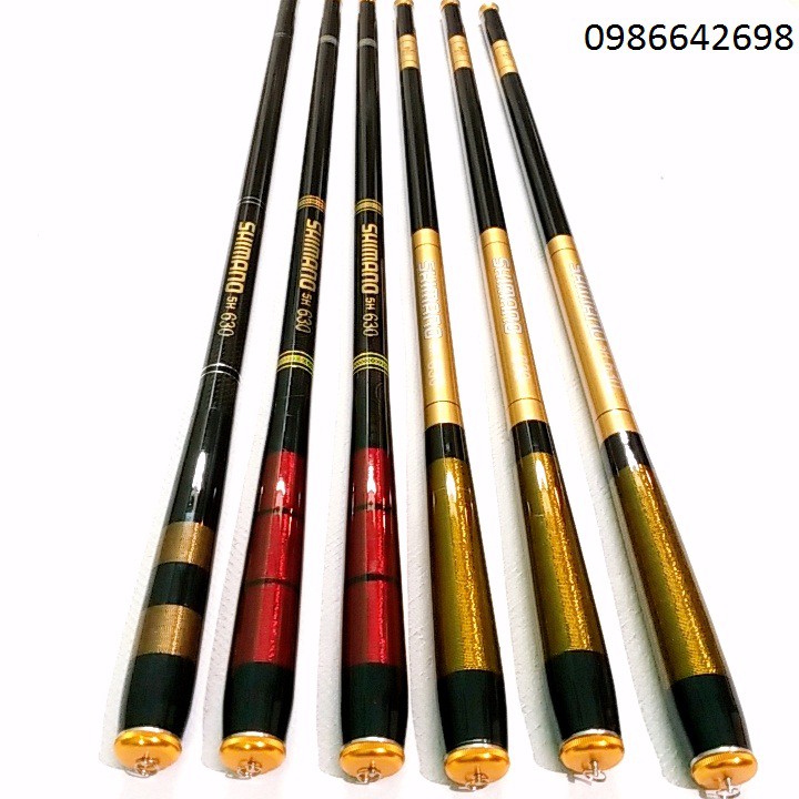 Cần câu tay shimano 5h 3m6,4m5,5m4,6m3