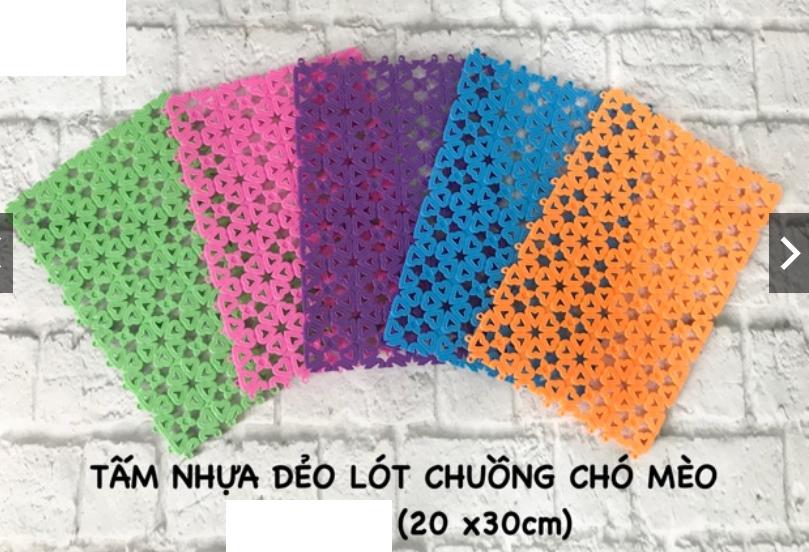 Tấm Lót Sàn Nhựa Lót Chuồng chống lọt chân nhựa dẻo