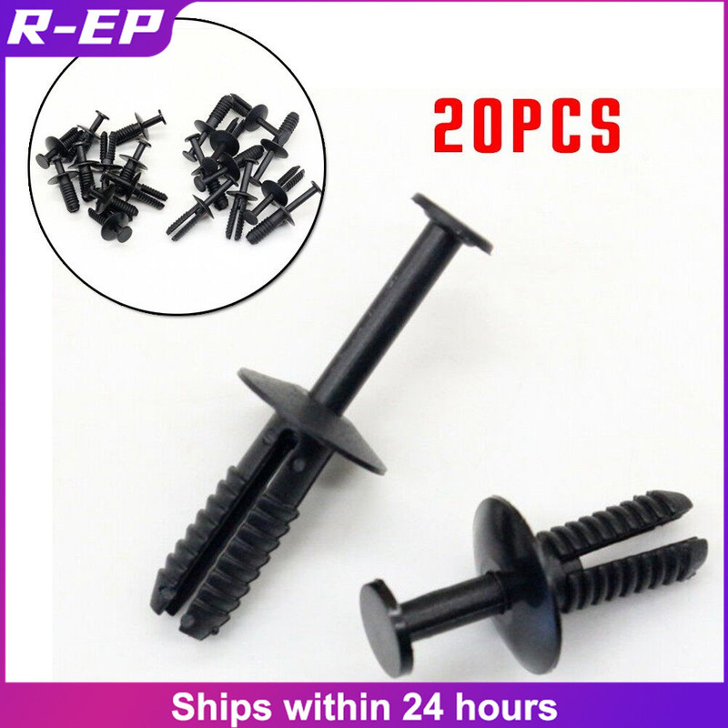 Đinh tán mở rộng màu đen cho bmw e30 e39 e46 e53 e60 nhựa hữu ích