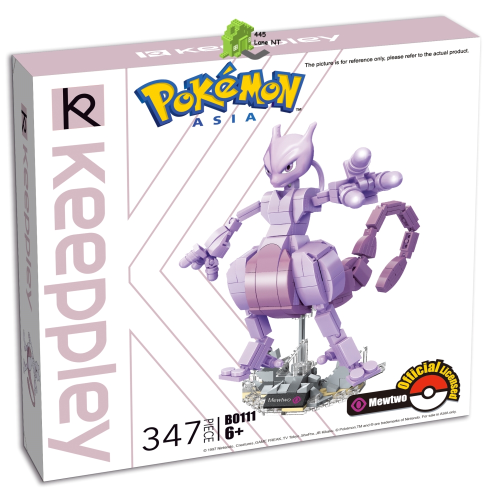 Keeppley Pokemon Mewtwo Đồ Chơi Lắp Ráp 397 Chi Tiết B0111 Cho Trẻ Từ 6