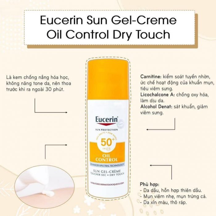𝗞𝗲𝗺 𝗰𝗵𝗼̂́𝗻𝗴 𝗻𝗮̆́𝗻𝗴 eucerin - món qùa cho nàng da dầu