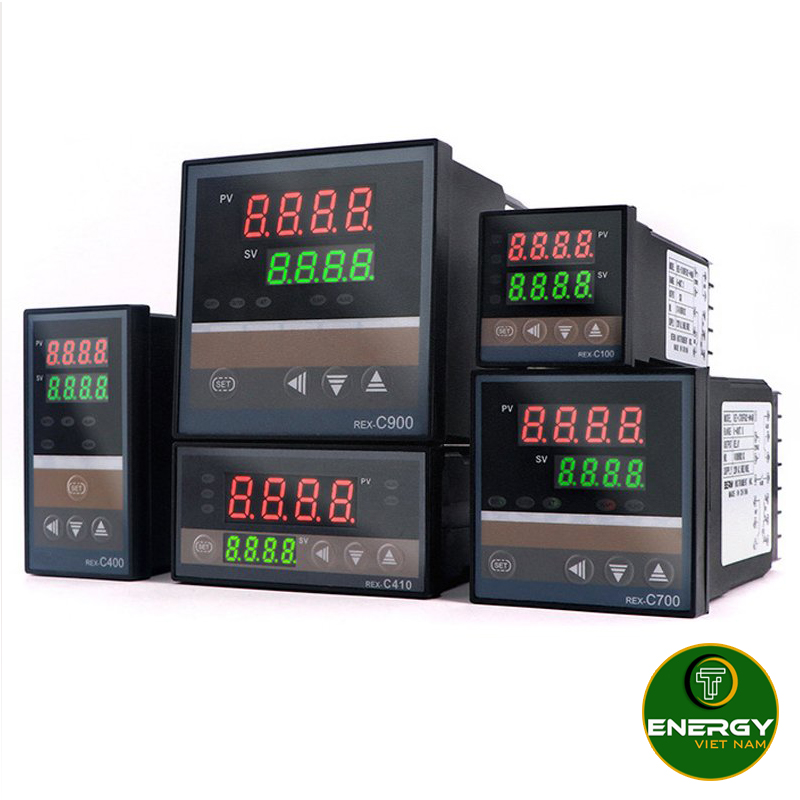Bộ điều khiển nhiệt độ rex - c700 , rex - c100 rkc - điều khiển nhiệt độ 0-1300 độ c