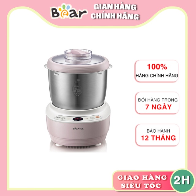 Máy Nhào Bột, Máy Nhồi Bột Tự Động, Máy Trộn Bột Đa Năng 5L, 3,5L, 7L Bear HMJ-A70C1