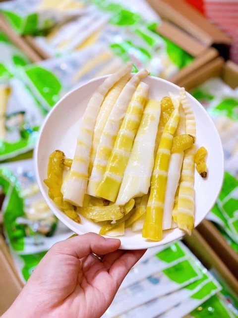 Măng trúc cay giòn 18k/ gói 90gr