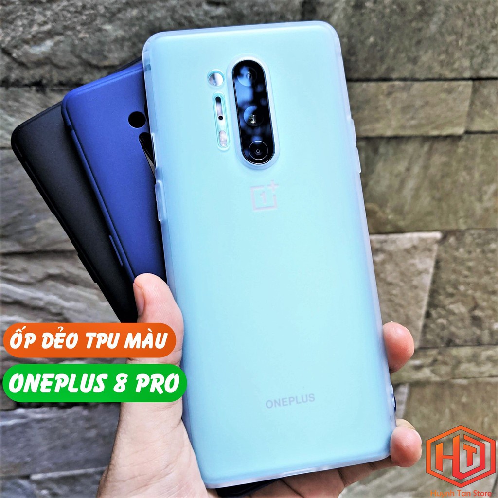 Ốp lưng Oneplus 8 Pro TPU siêu mỏng nhiều màu chất lượng đảm bảo an toàn đến sức khỏe người sử dụng cam kết hàng đúng mô tả