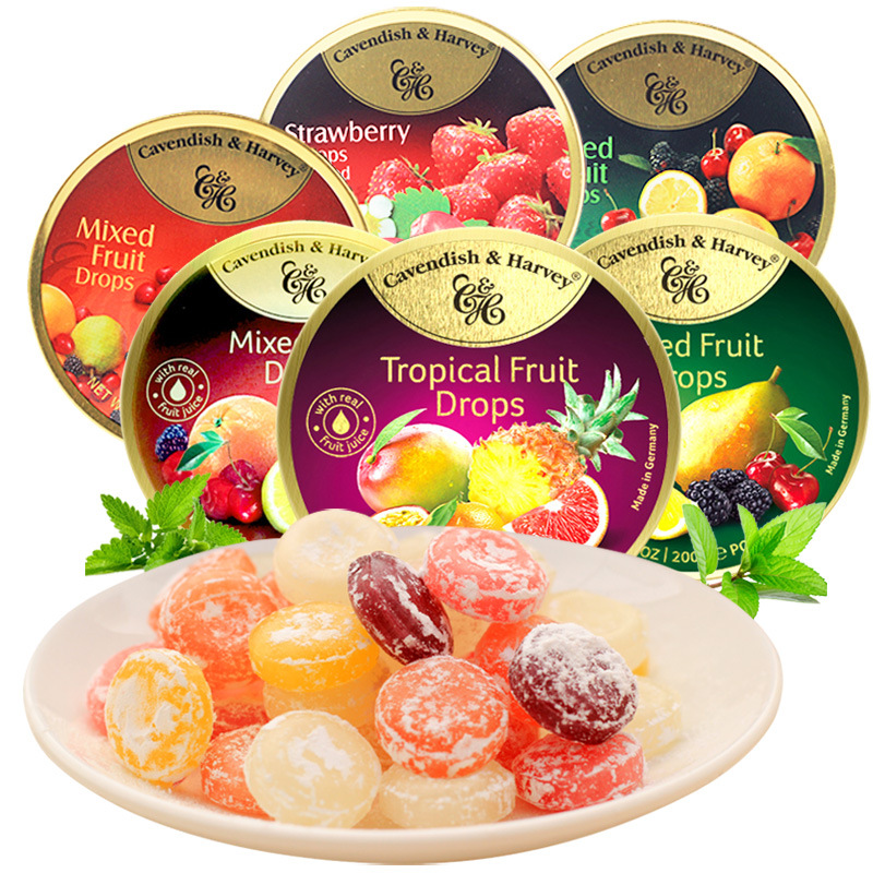 Kẹo Đức Cavendish & Harvey trái cây 200gr