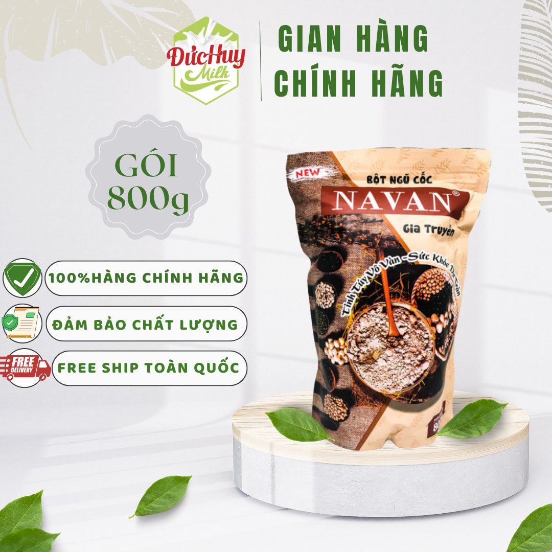 Bột ngũ cốc dinh dưỡng Navan gói 800g