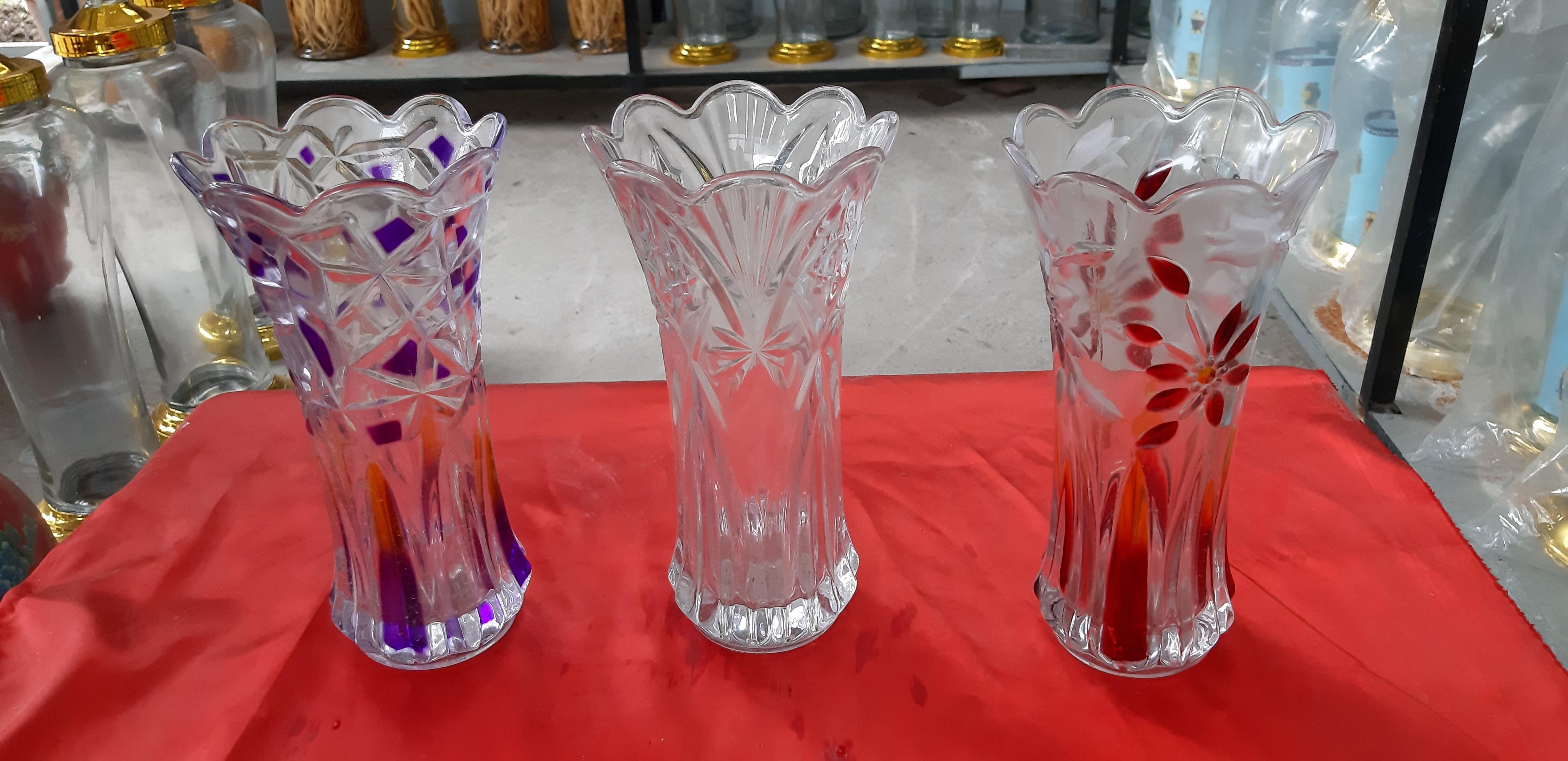 Lọ hoa thủy tinh cao cấp 20cm