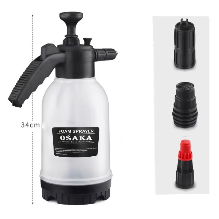 Bình xịt bọt tuyết osaka 2l 3 đầu béc- rửa xe, tưới cây, khử khuẩn..