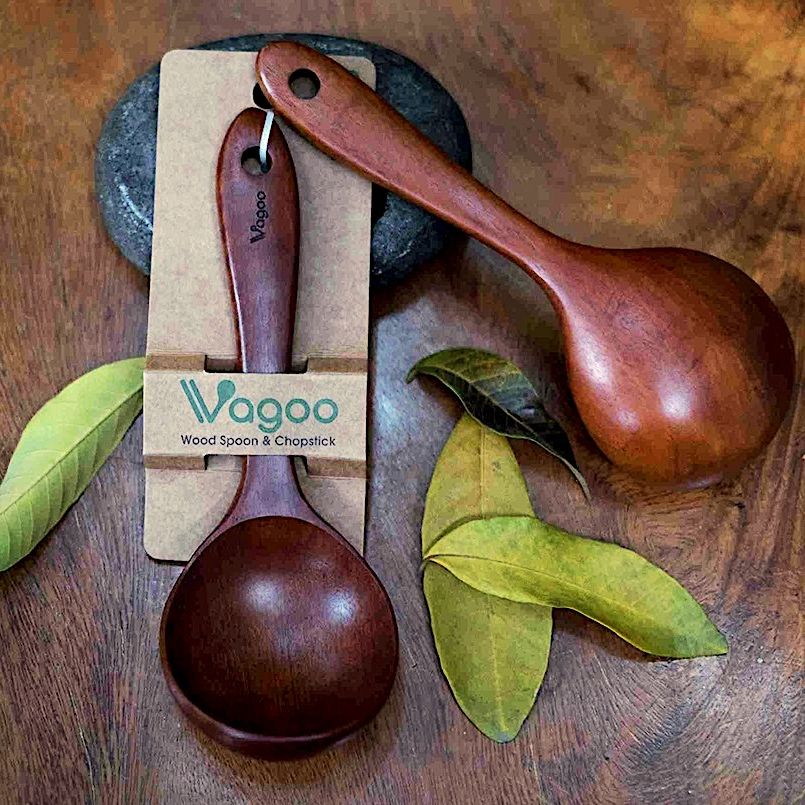 Vá Canh Bằng Gỗ Nhãn Tự Nhiên - VAGOO - Làm Thủ Công Chống Thấm, Chống Ẩm Mốc, An Toàn Cho Sức Khoẻ