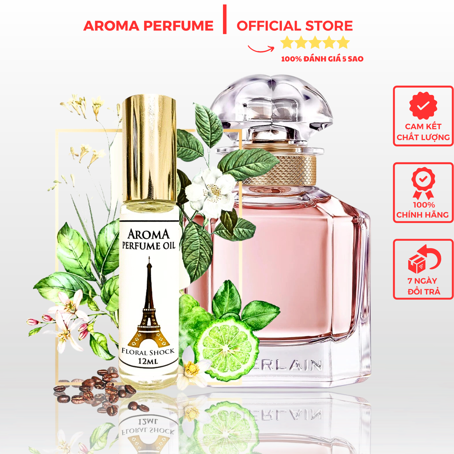 Nước Hoa Pháp Aroma Guerlain Mon Nữ Tính Cao Cấp