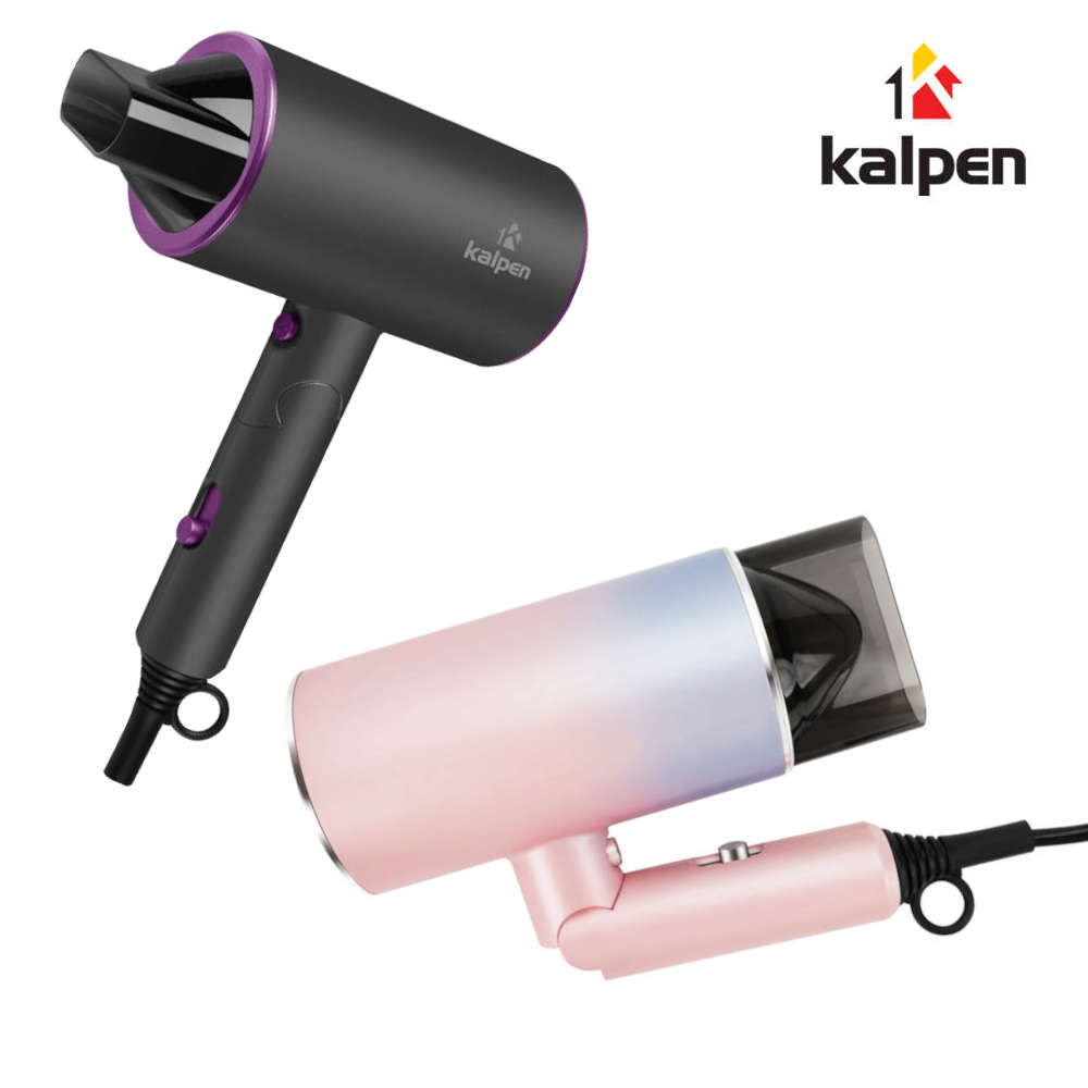 Máy sấy tóc gấp gọn Kalpen công suất 1800W công nghệ Đức, bảo hành 24 tháng chính hãng