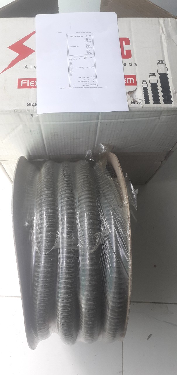 [HCM]Ống Ruột gà lõi thép bọc nhựa- Ấn độ