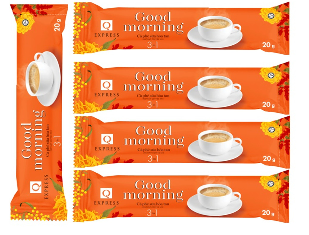 5 ống cà phê trần quang 20gr