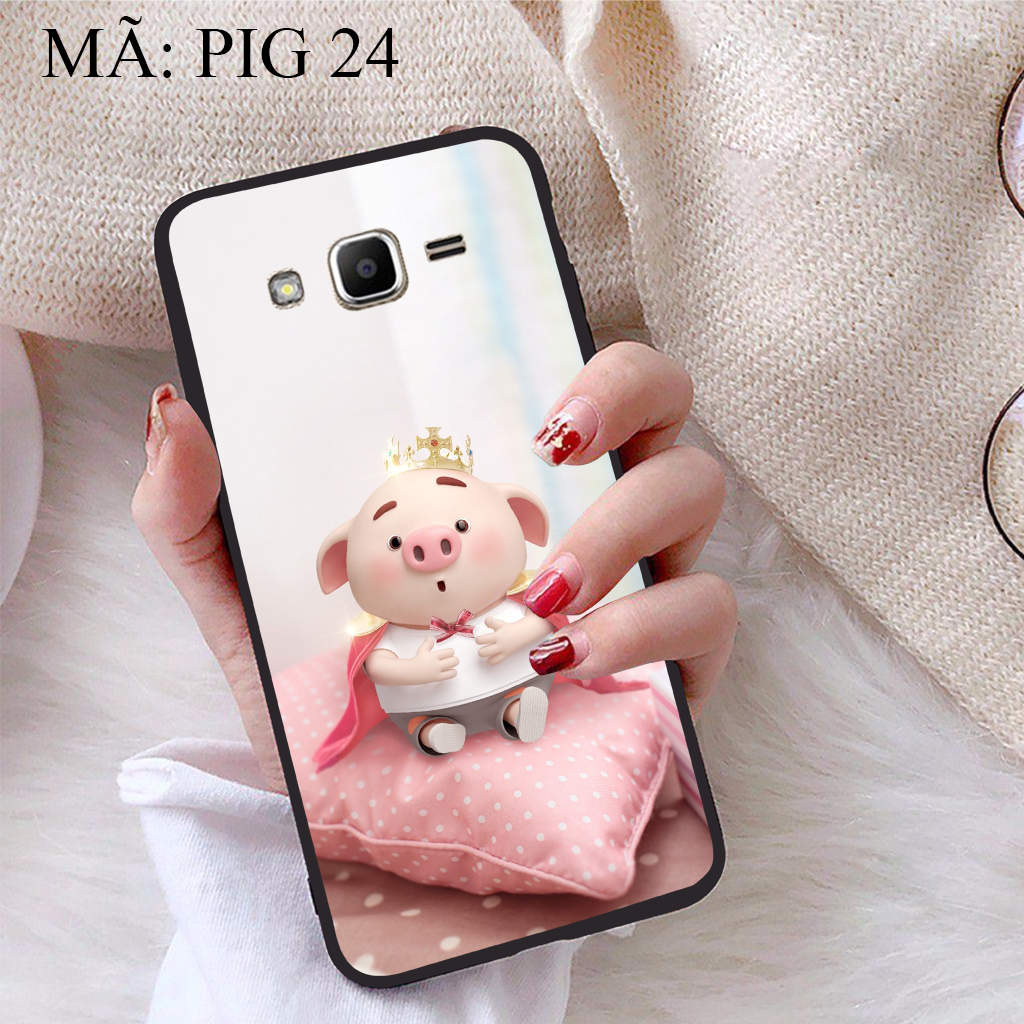 Ốp lưng Samsung J2 Prime viền dẻo TPU BST Pig Cute