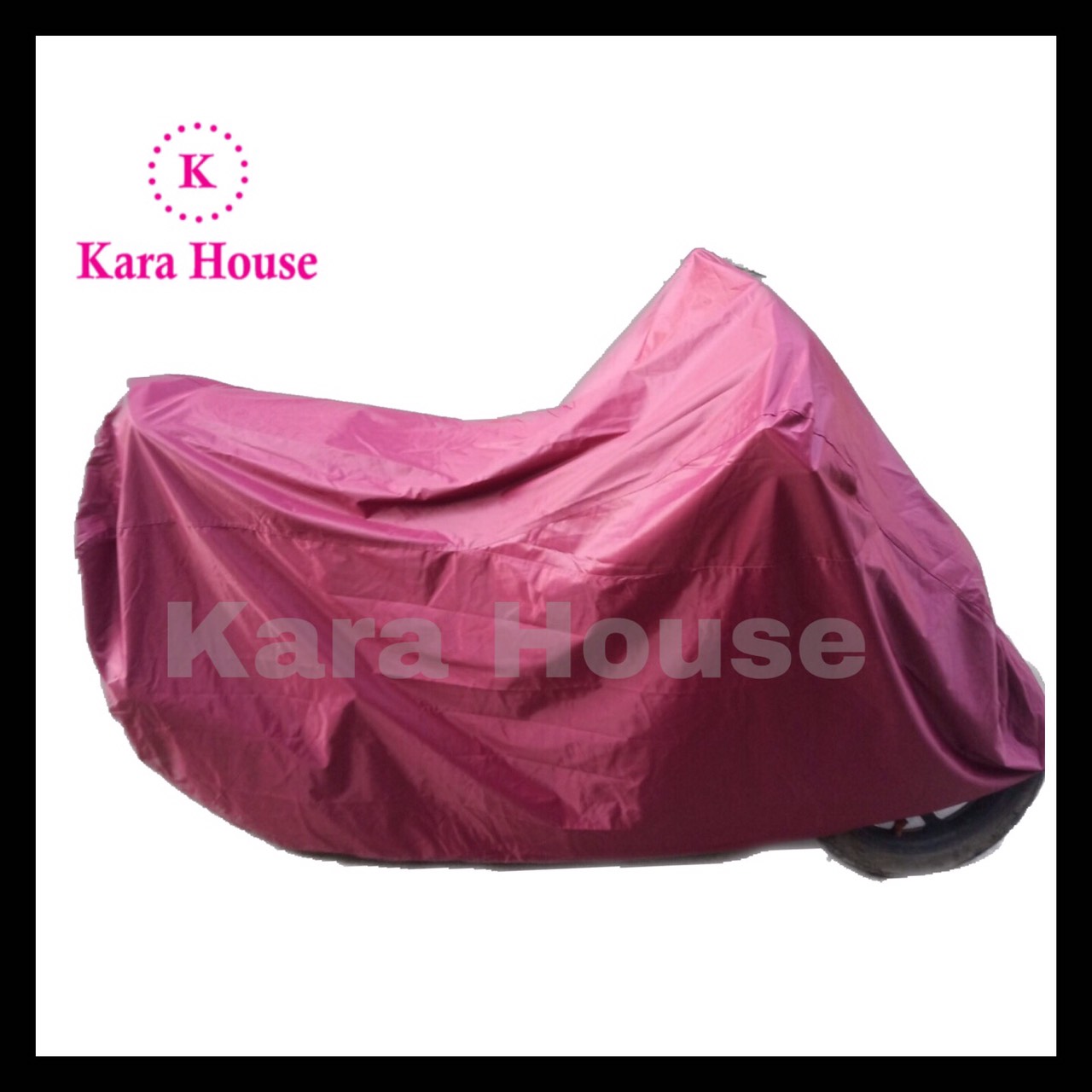 Bạt Trùm Xe Máy, Áo Trùm Xe Máy Vải Dù Chống Thấm 100% Kara House ( nặng 1.3kg )