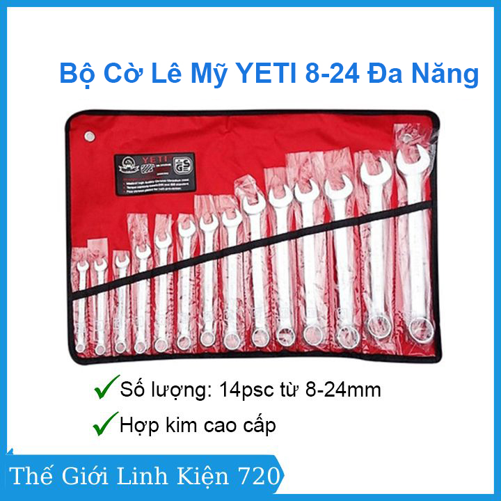 Bộ cờ lê 8-24 đa năng