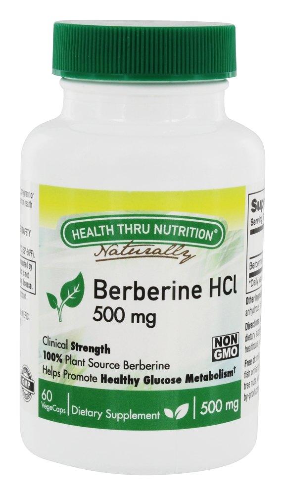 Berberine HCL 500mg - Chuyển Hóa Glucose