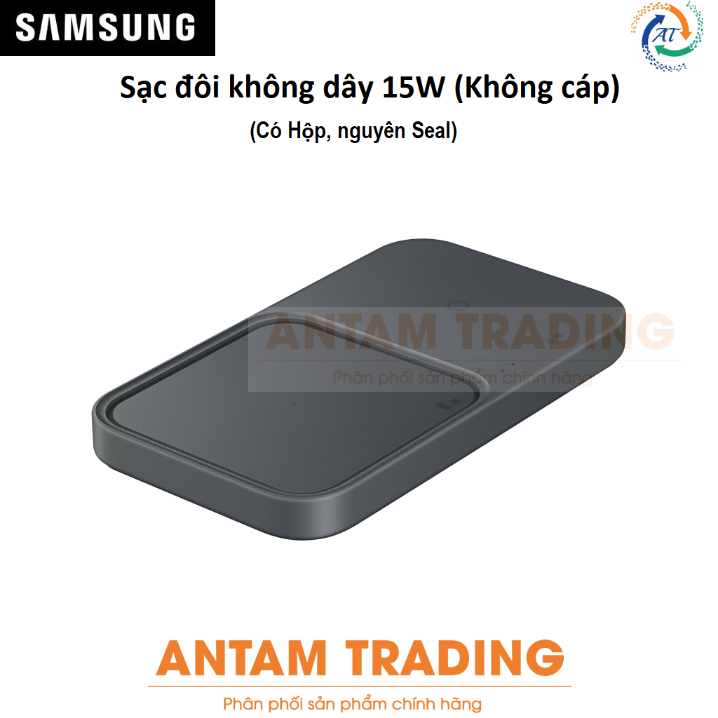 Đế sạc đôi không dây samsung 15w ep-p5400 - hàng chính hãng