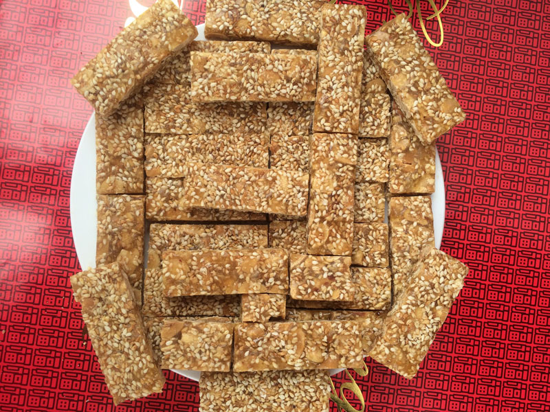 1Kg Kẹo lạc nhà làm thơm ngon giòn tan