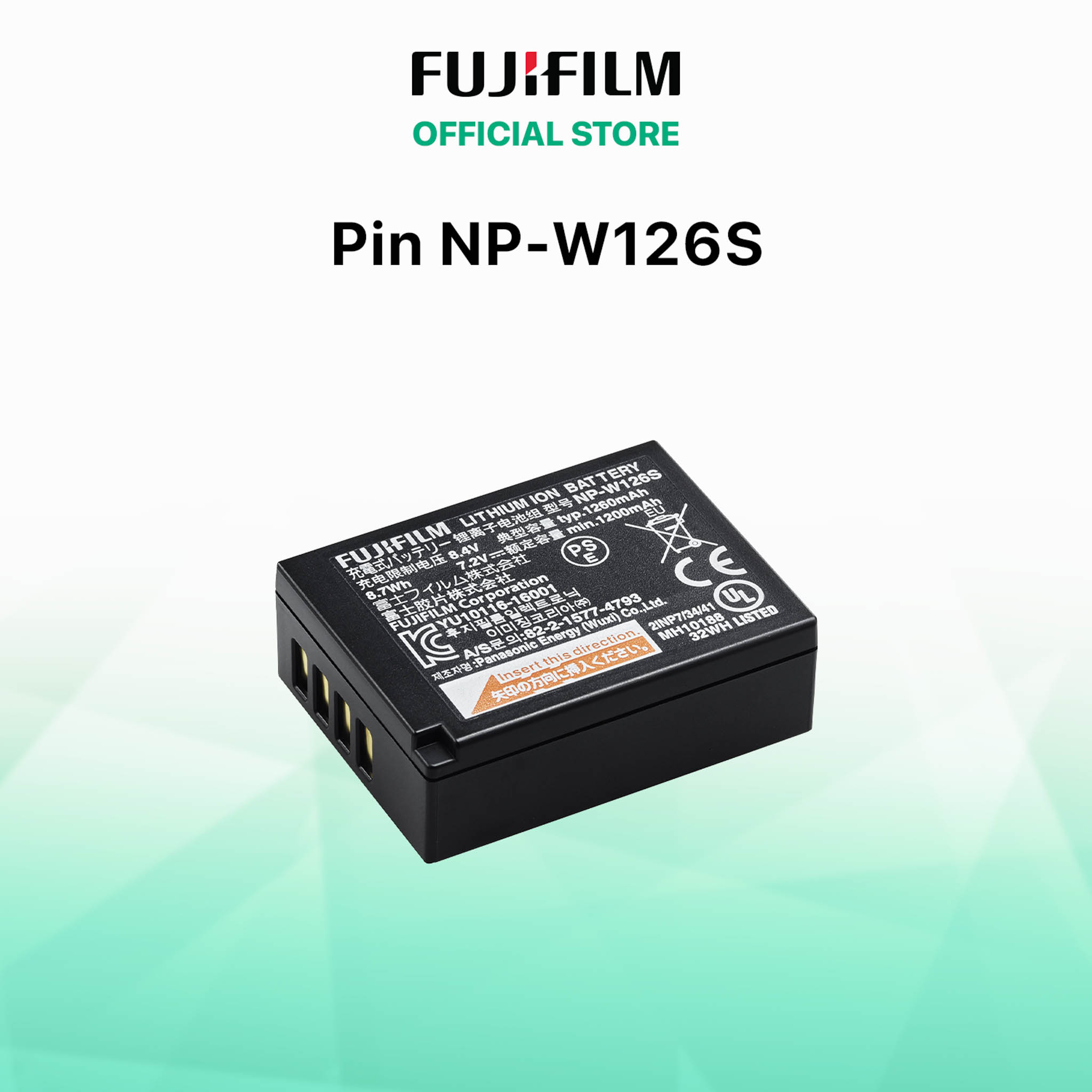 Pin Fujifilm NPW-126S