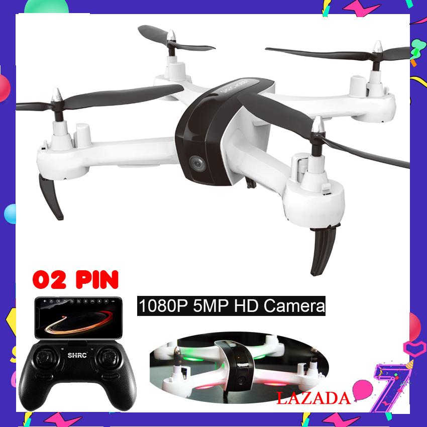 [Bộ 02 pin] Máy bay Flycam SHR/C SH7 camera Full HD 1080P - 5MPx, Bay 18 Phút, Chụp ảnh bằng cử chỉ Digital Trends