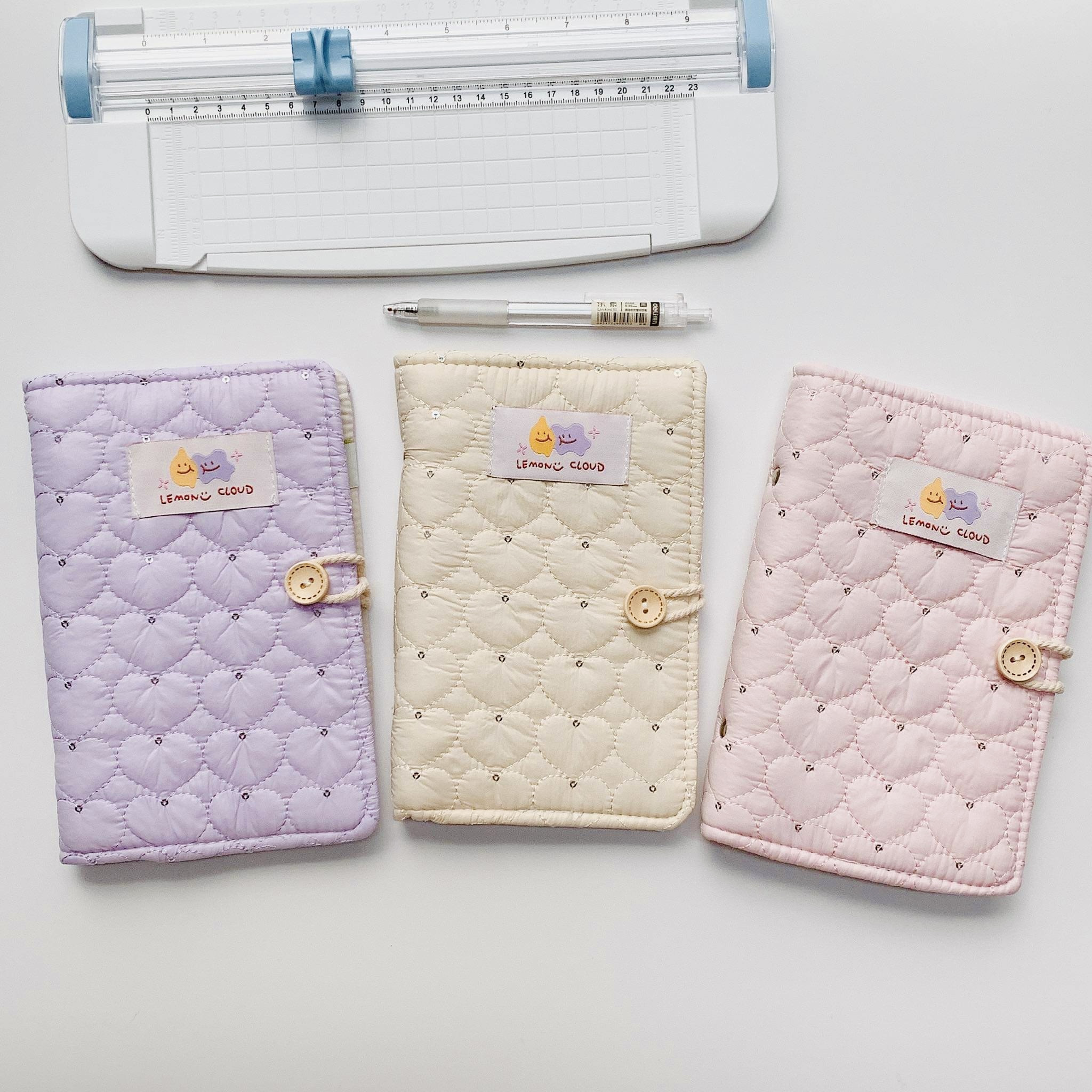 Sổ còng bìa vải pastel a6