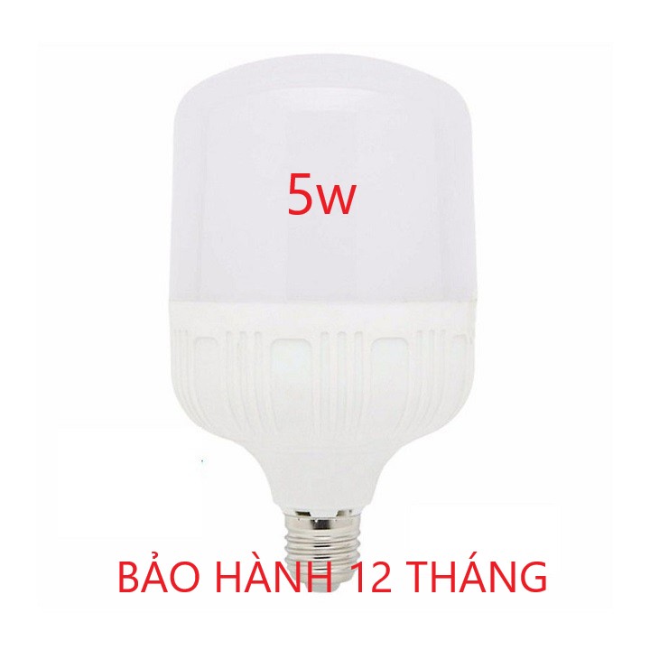 Đèn led, đèn búp 5w siêu sáng siêu tiết kiệm năng lượng, giá tốt. Bảo Hành 12 tháng