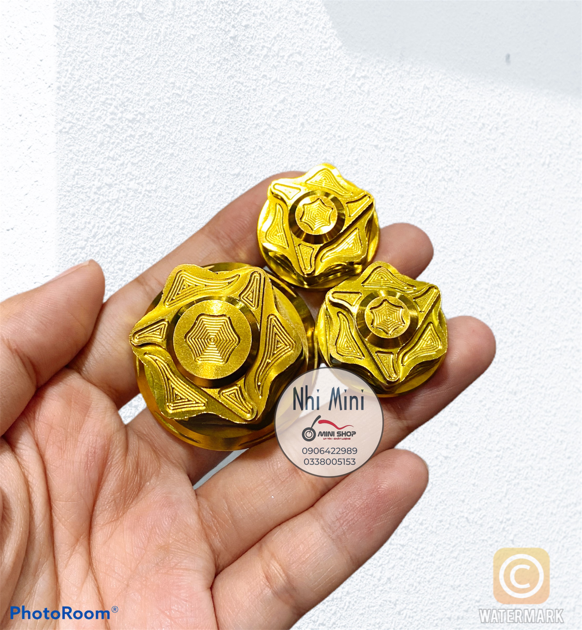 Bộ ốc chảng ba raider fi - sonic titanium gr5