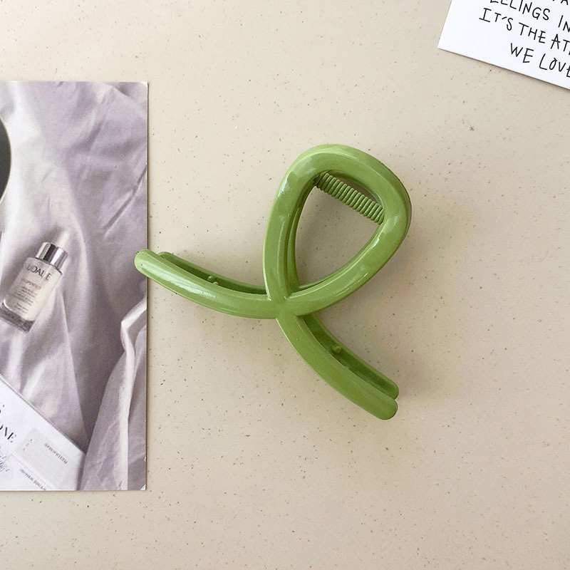 Cô gái đơn giản tóc clip giản dị phong cách nhẹ nhàng khí chất tóc vuốt clip cá mập nữ YVETTERY