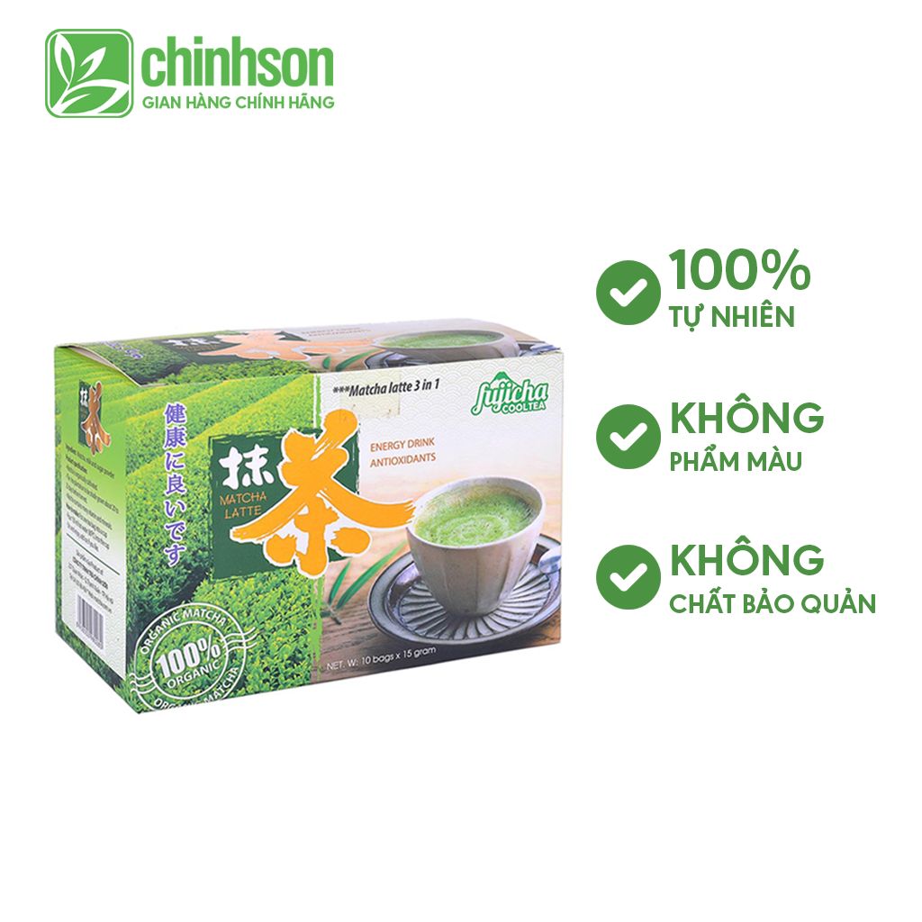 Trà sữa fuji matcha 3 in 1 - trà chính sơn