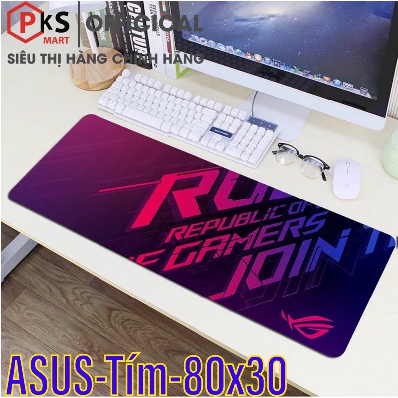 Lót chuột cỡ lớn, pad chuột 800 * 300 * 2mm in 3D đa dạng hình, may viền chắc chắn, được chọn hình - PKSMART - PHỤ KIỆN SỐ 9999
