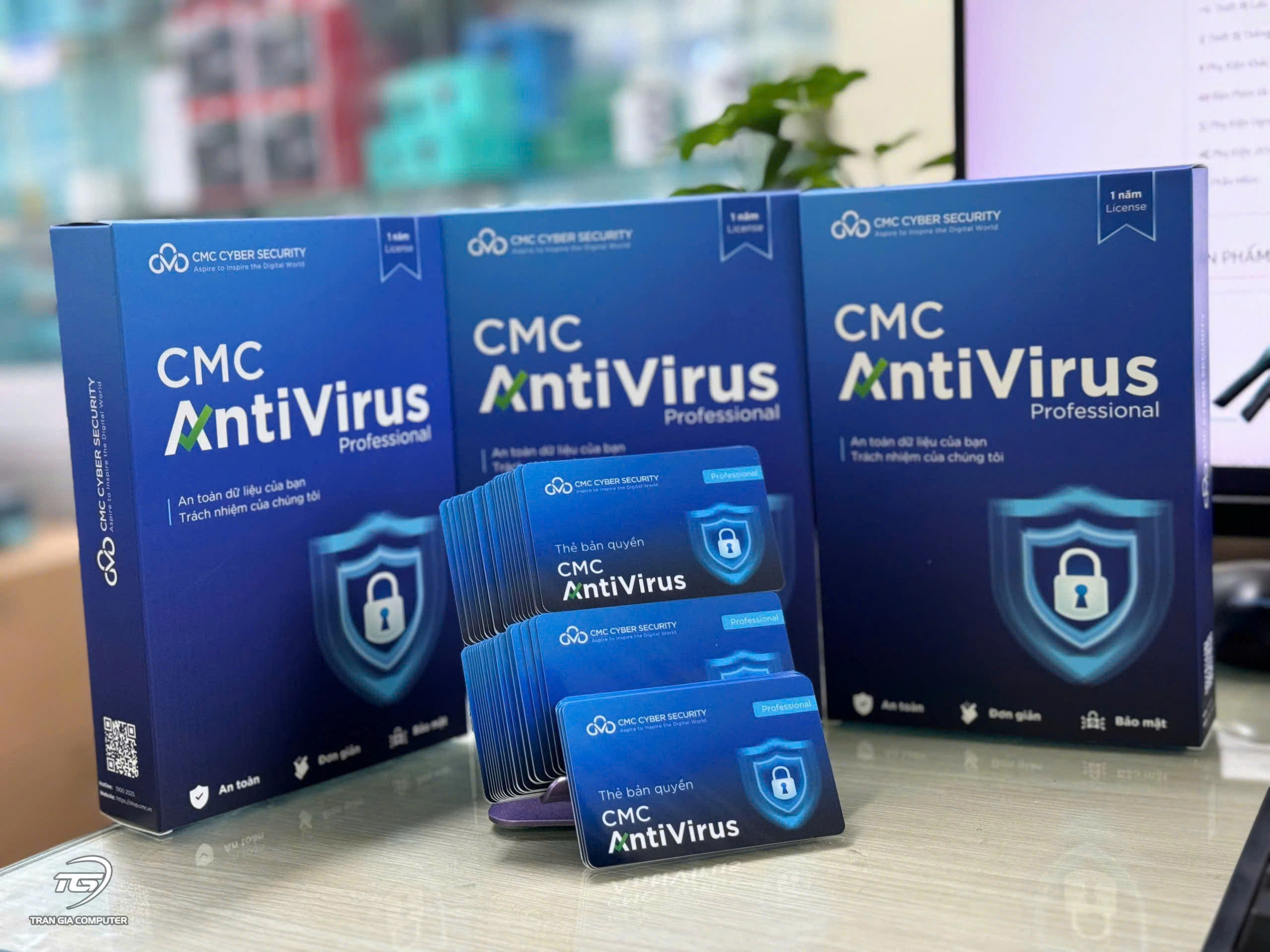 Phần mềm diệt virus bản quyền CMC CYBER SECURITY Professional 92 ngày
