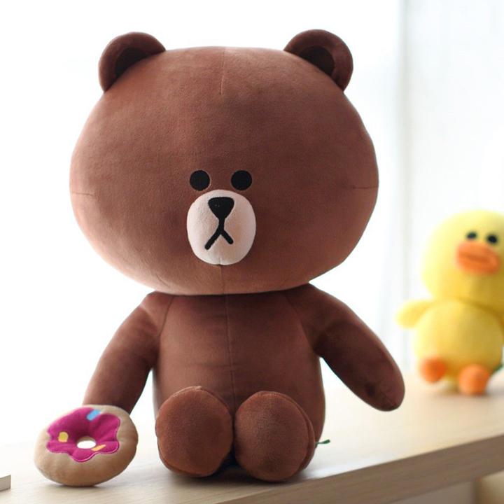 Gấu bông Brown, thú nhồi bông Brown kích thước 60cm