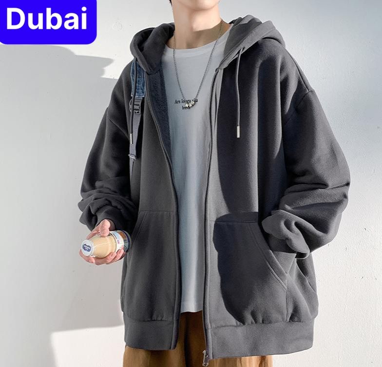 ÁO KHOÁT HOODIE TRƠN DÂY KÉO SÀNH ĐIỆU - ÁO CHỐNG NẮNG PHONG CÁCH UNISEX SANG CHẢNH - DUBAI FASHION