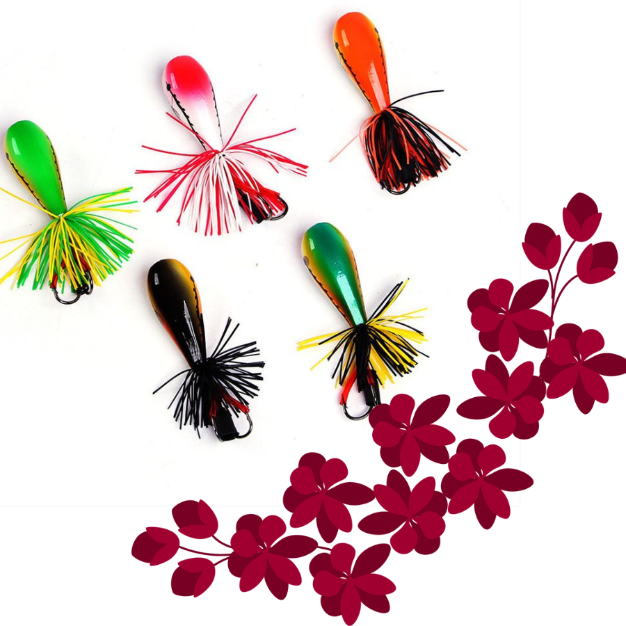 Mồi câu lure cá 3d, nhái nhảy giá rẻ