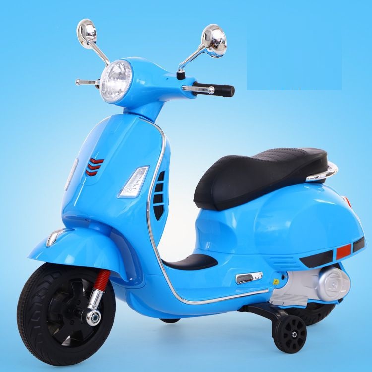 Xe máy điện trẻ em cao cấp vespa q618 cho bé 2-8 tuổi