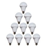 Bộ 10 bóng đèn Led Bulb tích điện thông minh SmartCharge 12W ánh sáng trắng