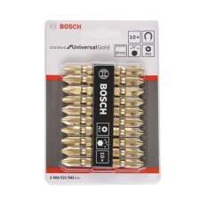 Bộ 10 mũi vặn vít bosch 2608521042
