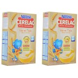 Bộ 2 bột ăn dặm nestle lúa mì sữa 200g
