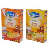 Bộ 2 bột ăn dặm ridielac heo cà rốt + gà rau củ 200g
