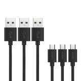 Bộ 3 cáp điện thoại aukey cb-d10 micro usb 3 pack