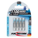 Bộ 4 pin sạc AAA 1100mAh