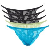 Bộ 5 quần lót ren xexy dây 2 cạnh cạp salome fashion