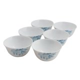 [HCM]Bộ 6 chén cơm 11.5cm thủy tinh ngọc La Opala Diva 30012-6TD