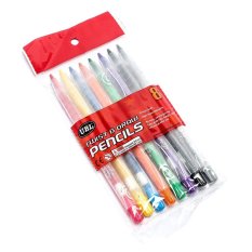 Bộ 8 bút chì màu đầu vặn uncle bills se0208