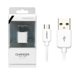 Bộ cáp và cốc sạc Pisen 1A dành cho điện thoại Android (Trắng) - Nhất Tín Computer