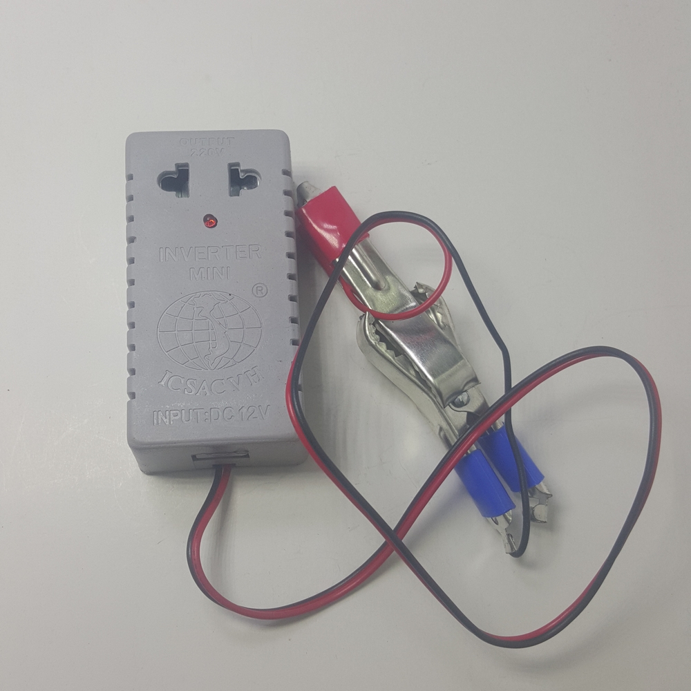 Bộ đảo điện 12v ra 220v công suất 20w