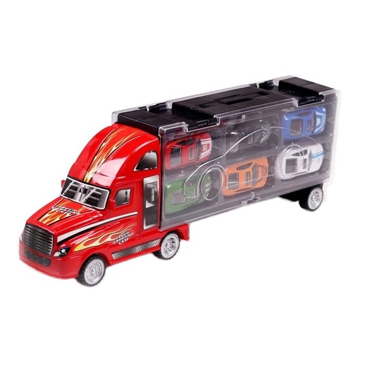 Bộ đồ chơi gara ô tô di động 13 in 1 cho bé